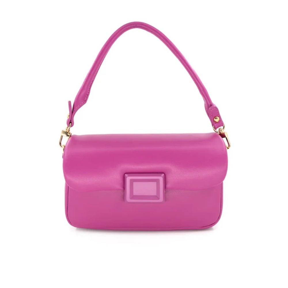 BC Handbags Maddox Pillow Fuschia Bag